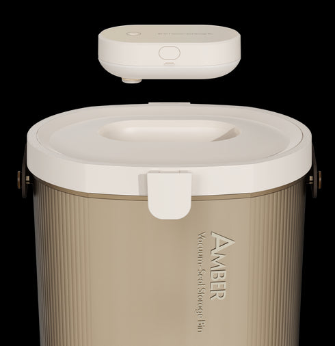 Amber Vacuum Seal Container